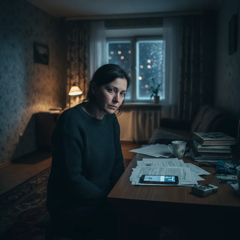Тогда она переписала мою квартиру на себя. Сейчас стоит у моей двери и просит войти.